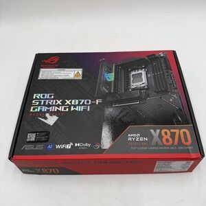 ASUS ROG Strix X870-F Gaming WiFi AM5 Motherboard PCIe 5.0 DDR5